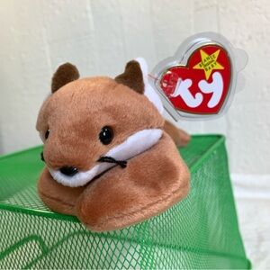 Vintage 🐾FOXY 💕SLY🐾❤️Ty Beanie babies sly the fox